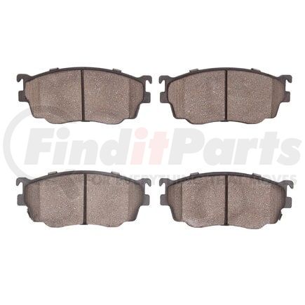 1311-0755-00 by DYNAMIC FRICTION COMPANY - 3000 Semi-Metallic Brake Pads