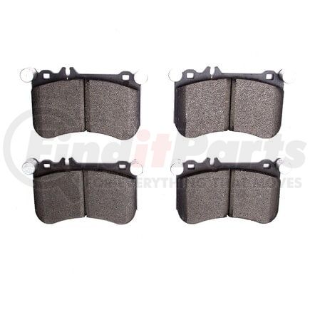 1552-1634-00 by DYNAMIC FRICTION COMPANY - 5000 Advanced Brake Pads - Ceramic