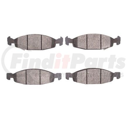 1311-0790-00 by DYNAMIC FRICTION COMPANY - 3000 Semi-Metallic Brake Pads