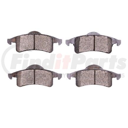 1311-0791-00 by DYNAMIC FRICTION COMPANY - 3000 Semi-Metallic Brake Pads