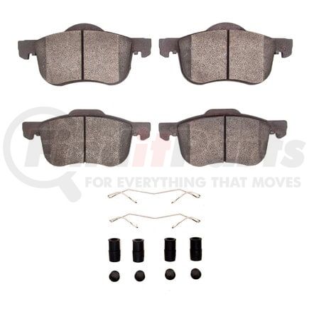 1311-0794-01 by DYNAMIC FRICTION COMPANY - 3000 Semi-Met Pads and Hardware Kit