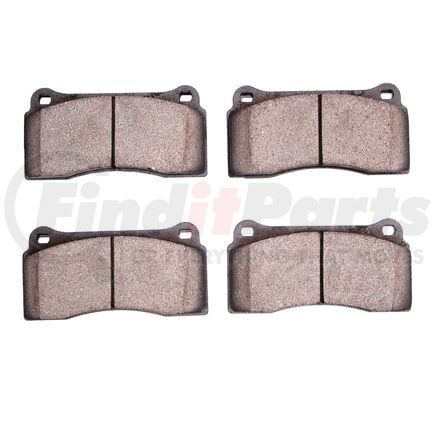 1311-0810-00 by DYNAMIC FRICTION COMPANY - 3000 Semi-Metallic Brake Pads