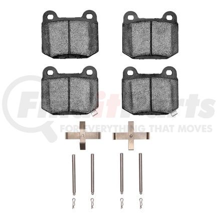 1115-0961-01 by DYNAMIC FRICTION COMPANY - Active Perform Pads and Hardware Kit