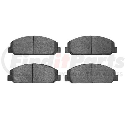 1311-0827-00 by DYNAMIC FRICTION COMPANY - 3000 Semi-Metallic Brake Pads