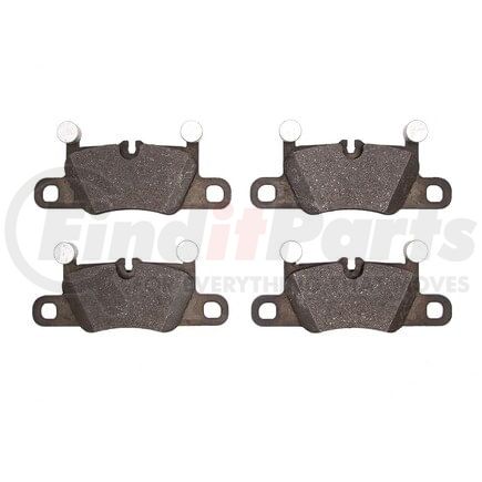 1552-1925-00 by DYNAMIC FRICTION COMPANY - 5000 Advanced Brake Pads - Low Metallic