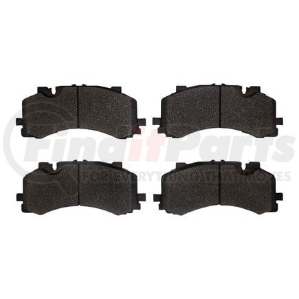 1552-1952-00 by DYNAMIC FRICTION COMPANY - 5000 Advanced Brake Pads - Ceramic