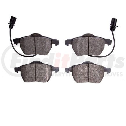 1311-0840-00 by DYNAMIC FRICTION COMPANY - 3000 Semi-Metallic Brake Pads