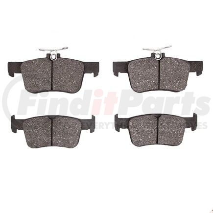 1552-2102-00 by DYNAMIC FRICTION COMPANY - 5000 Advanced Brake Pads - Ceramic