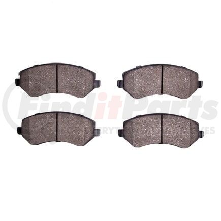 1311-0856-00 by DYNAMIC FRICTION COMPANY - 3000 Semi-Metallic Brake Pads