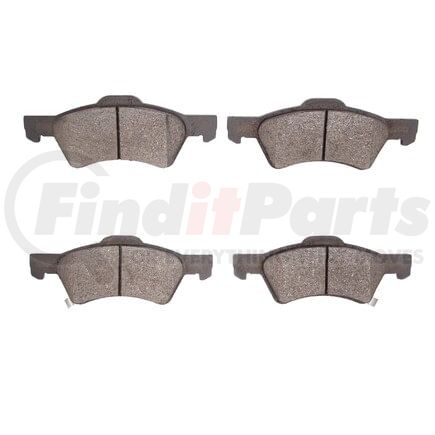 1311-0857-00 by DYNAMIC FRICTION COMPANY - 3000 Semi-Metallic Brake Pads