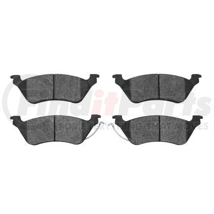 1311-0858-00 by DYNAMIC FRICTION COMPANY - 3000 Semi-Metallic Brake Pads