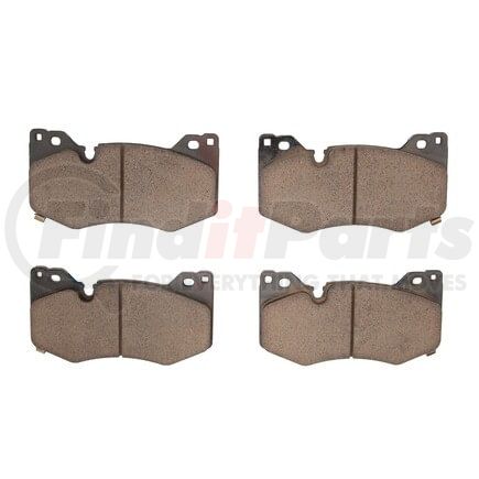 1552-2312-00 by DYNAMIC FRICTION COMPANY - 5000 Advanced Brake Pads - Low Metallic