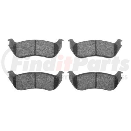 1311-0881-00 by DYNAMIC FRICTION COMPANY - 3000 Semi-Metallic Brake Pads