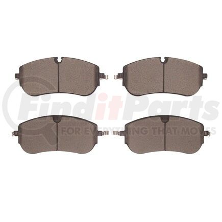 1552-2416-00 by DYNAMIC FRICTION COMPANY - 5000 Advanced Brake Pads - Low Metallic