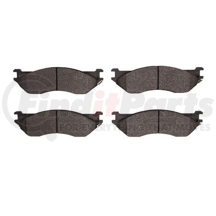 1311-0897-00 by DYNAMIC FRICTION COMPANY - 3000 Semi-Metallic Brake Pads