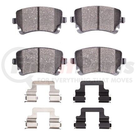 1115-1018-01 by DYNAMIC FRICTION COMPANY - Active Perform Pads and Hardware Kit