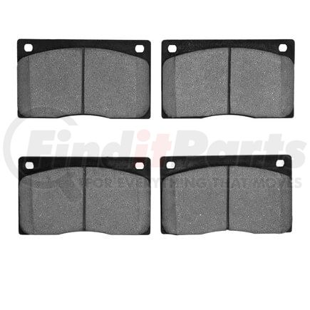 1600-0135-00 by DYNAMIC FRICTION COMPANY - 5000 Euro Ceramic Brake Pads