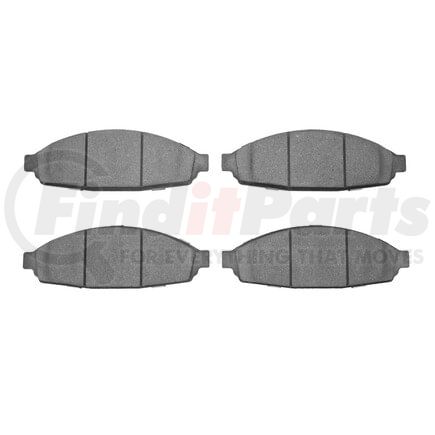 1311-0931-00 by DYNAMIC FRICTION COMPANY - 3000 Semi-Metallic Brake Pads