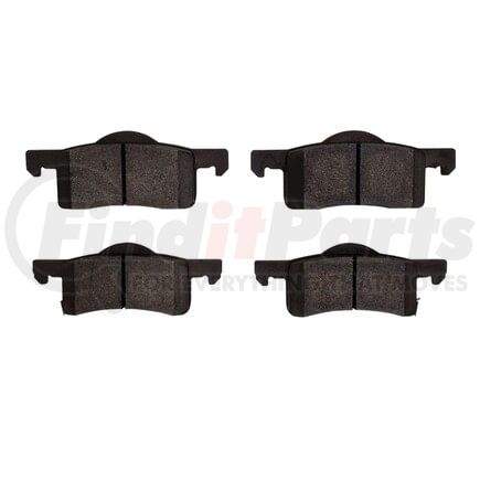 1311-0935-00 by DYNAMIC FRICTION COMPANY - 3000 Semi-Metallic Brake Pads