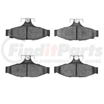 1600-0413-00 by DYNAMIC FRICTION COMPANY - 5000 Euro Ceramic Brake Pads