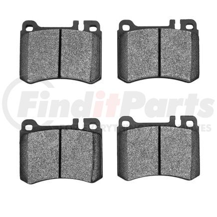 1600-0424-00 by DYNAMIC FRICTION COMPANY - 5000 Euro Ceramic Brake Pads