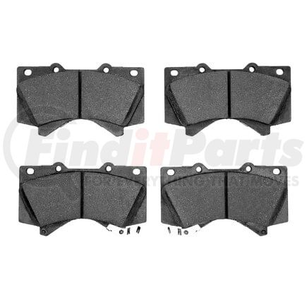 1400-1303-00 by DYNAMIC FRICTION COMPANY - DFC Ulitmate Duty Performance Brake Pads