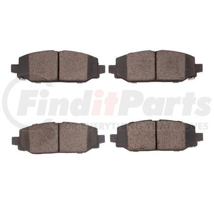 1400-2186-00 by DYNAMIC FRICTION COMPANY - DFC Ulitmate Duty Performance Brake Pads