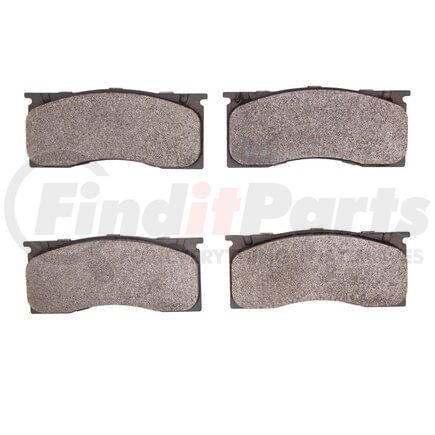 1551-0011-00 by DYNAMIC FRICTION COMPANY - 5000 Advanced Brake Pads - Semi Metallic