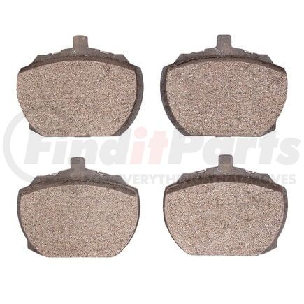 1551-0081-00 by DYNAMIC FRICTION COMPANY - 5000 Advanced Brake Pads - Semi Metallic