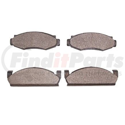 1551-0091-00 by DYNAMIC FRICTION COMPANY - 5000 Advanced Brake Pads - Semi Metallic