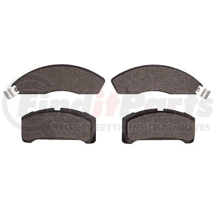 1551-0152-00 by DYNAMIC FRICTION COMPANY - 5000 Advanced Brake Pads - Semi Metallic