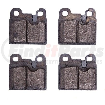 1551-0164-00 by DYNAMIC FRICTION COMPANY - 5000 Advanced Brake Pads - Low Metallic