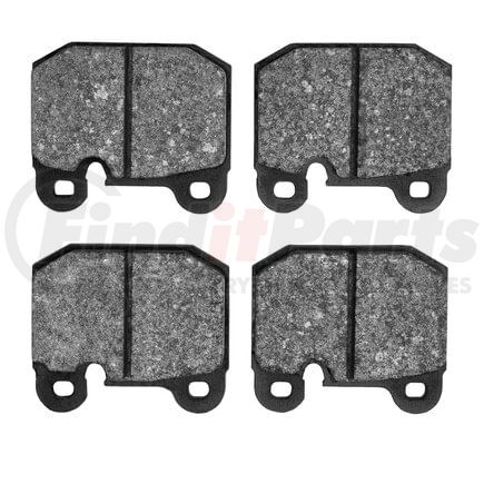 1551-0174-00 by DYNAMIC FRICTION COMPANY - 5000 Advanced Brake Pads - Low Metallic