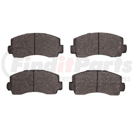 1551-0195-00 by DYNAMIC FRICTION COMPANY - 5000 Advanced Brake Pads - Semi Metallic