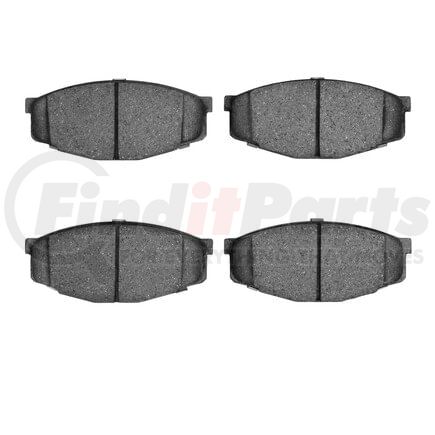 1551-0207-00 by DYNAMIC FRICTION COMPANY - 5000 Advanced Brake Pads - Ceramic