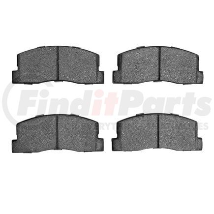 1551-0223-00 by DYNAMIC FRICTION COMPANY - 5000 Advanced Brake Pads - Ceramic