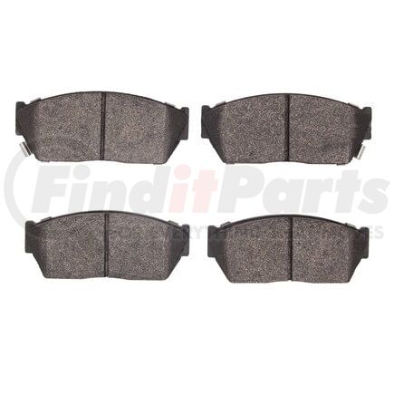 1551-0276-00 by DYNAMIC FRICTION COMPANY - 5000 Advanced Brake Pads - Semi Metallic