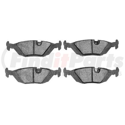 1551-0279-00 by DYNAMIC FRICTION COMPANY - 5000 Advanced Brake Pads - Low Metallic