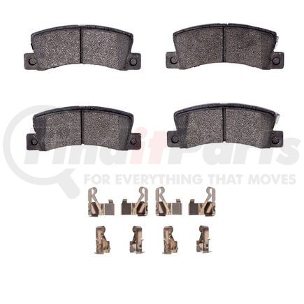 1551-0325-01 by DYNAMIC FRICTION COMPANY - 5000 Advanced Pads - Ceramic and Hardware Kit