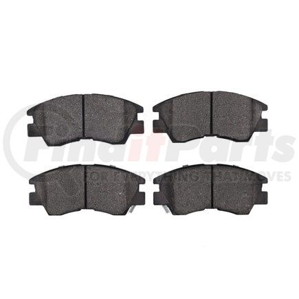 1551-0349-00 by DYNAMIC FRICTION COMPANY - 5000 Advanced Brake Pads - Ceramic