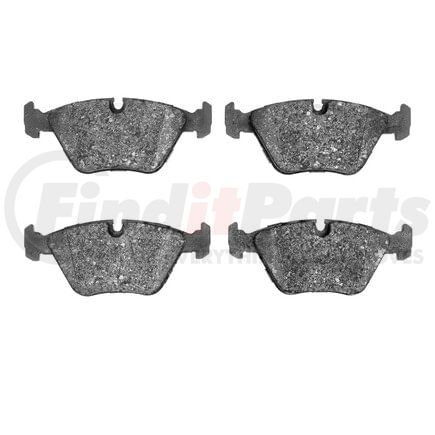 1551-0394-00 by DYNAMIC FRICTION COMPANY - 5000 Advanced Brake Pads - Low Metallic