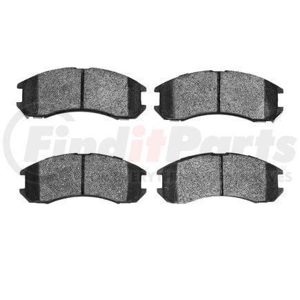 1551-0399-00 by DYNAMIC FRICTION COMPANY - 5000 Advanced Brake Pads - Ceramic