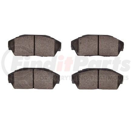 1551-0409-00 by DYNAMIC FRICTION COMPANY - 5000 Advanced Brake Pads - Ceramic