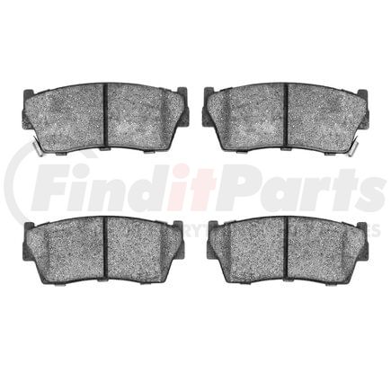 1551-0418-00 by DYNAMIC FRICTION COMPANY - 5000 Advanced Brake Pads - Ceramic