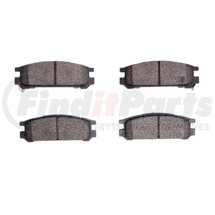 1551-0471-00 by DYNAMIC FRICTION COMPANY - 5000 Advanced Brake Pads - Ceramic