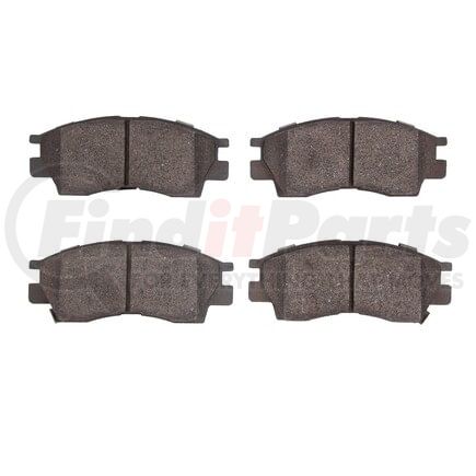 1551-0476-00 by DYNAMIC FRICTION COMPANY - 5000 Advanced Brake Pads - Ceramic