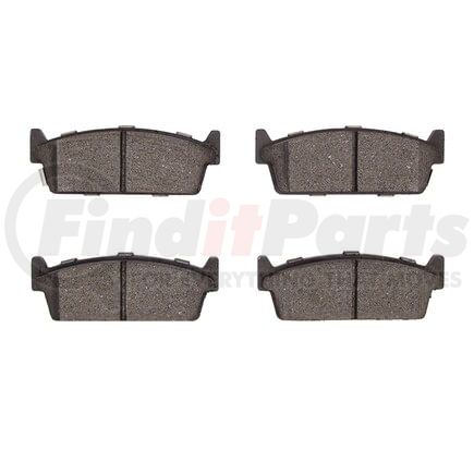 1551-0479-00 by DYNAMIC FRICTION COMPANY - 5000 Advanced Brake Pads - Ceramic