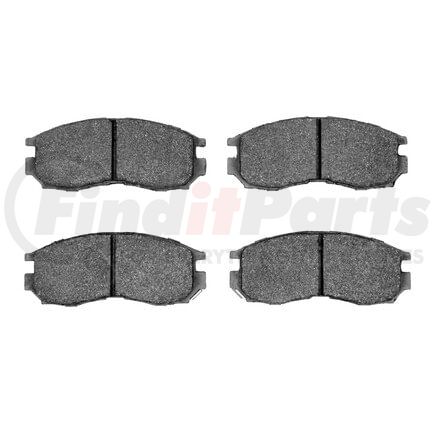 1551-0484-00 by DYNAMIC FRICTION COMPANY - 5000 Advanced Brake Pads - Ceramic