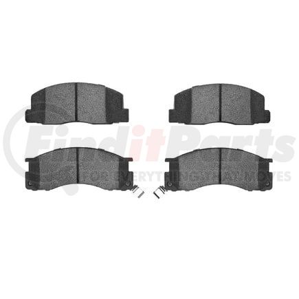 1551-0500-00 by DYNAMIC FRICTION COMPANY - 5000 Advanced Brake Pads - Ceramic