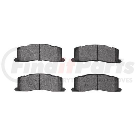 1551-0501-00 by DYNAMIC FRICTION COMPANY - 5000 Advanced Brake Pads - Ceramic